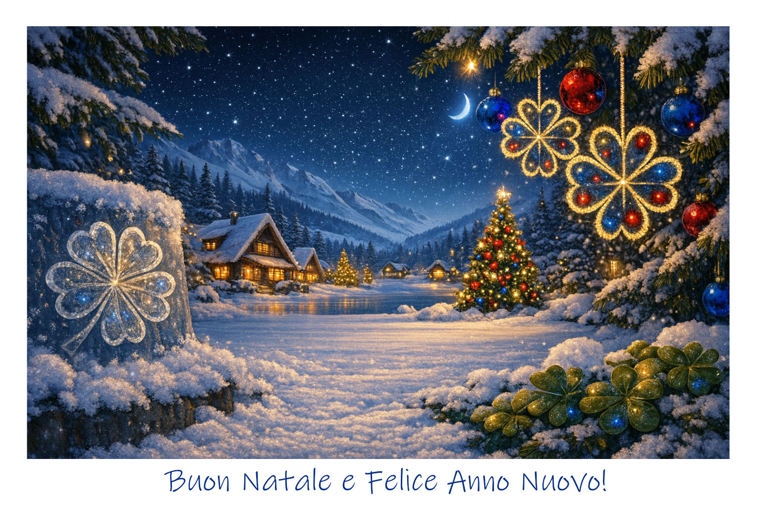 Buone Feste dall'Associazione Quadrifoglio Pravisdomini