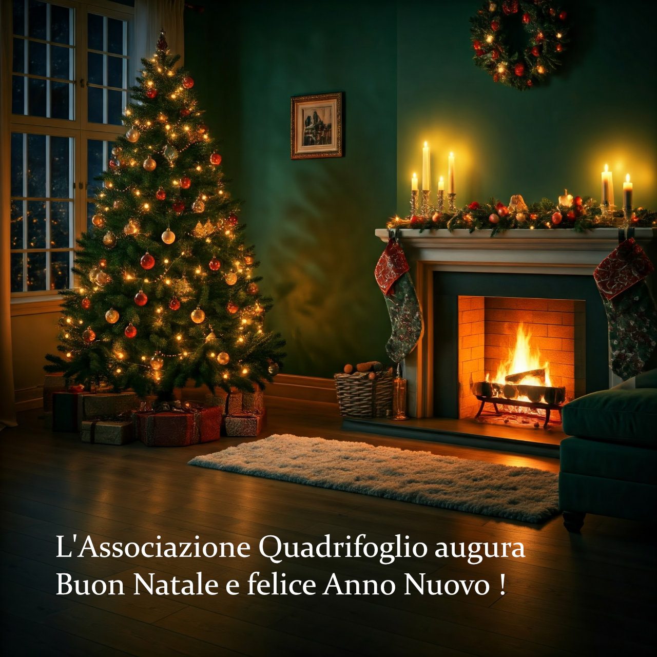 Buone Feste dall'Associazione Quadrifoglio Pravisdomini